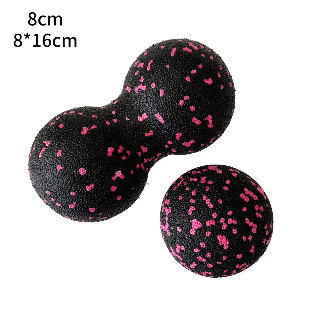 Fitness Ball High Density EPP Peanut Massage Ball Lightweight Back/Neck/Foot Mobility Ball Deep Tissue Myofascial Release