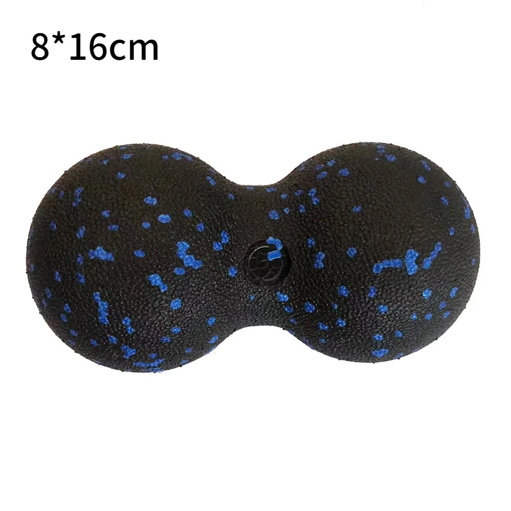 Fitness Ball High Density EPP Peanut Massage Ball Lightweight Back/Neck/Foot Mobility Ball Deep Tissue Myofascial Release