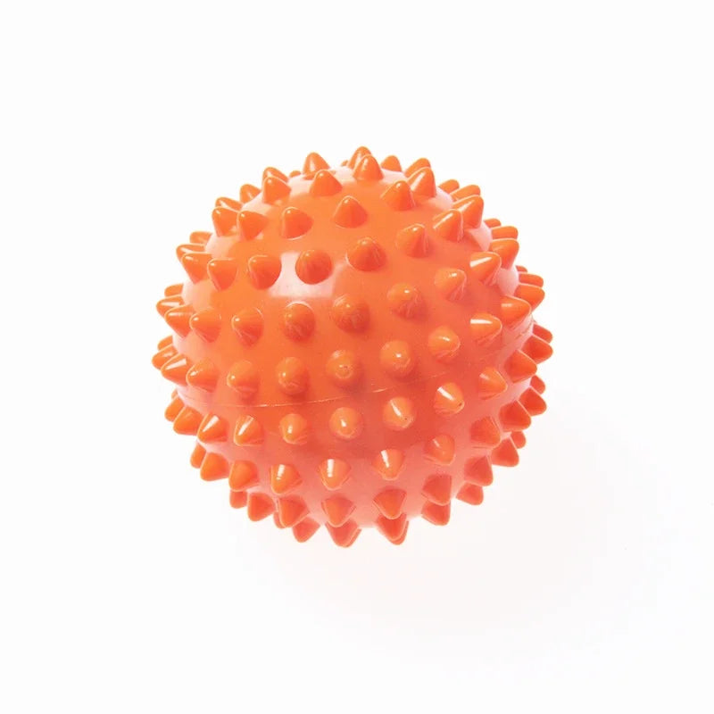 7Cm Fitness Physiotherapy PVC Ball Hard Spiked Massage Ball Relieve Plantar Fasciitis Portable Equipment Body Building Sports