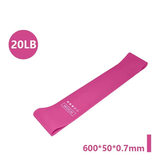 Fitness Elastic Resistance Bands Home Training Yoga Sport Resistance Bands Stretching Pilates Crossfit Workout Gym Equipment