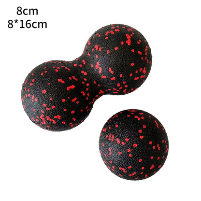 Fitness Ball High Density EPP Peanut Massage Ball Lightweight Back/Neck/Foot Mobility Ball Deep Tissue Myofascial Release