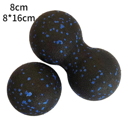 Fitness Ball High Density EPP Peanut Massage Ball Lightweight Back/Neck/Foot Mobility Ball Deep Tissue Myofascial Release