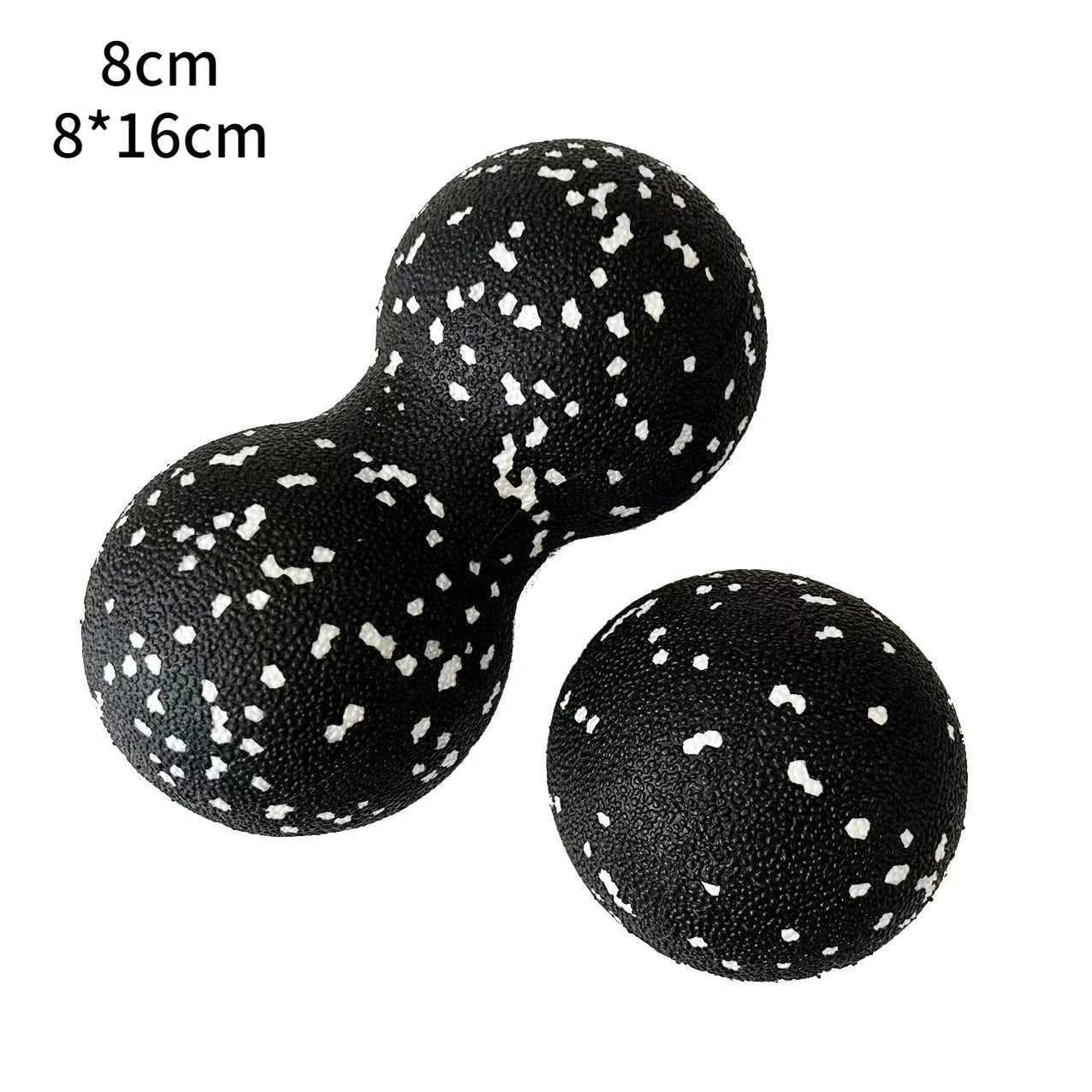 Fitness Ball High Density EPP Peanut Massage Ball Lightweight Back/Neck/Foot Mobility Ball Deep Tissue Myofascial Release