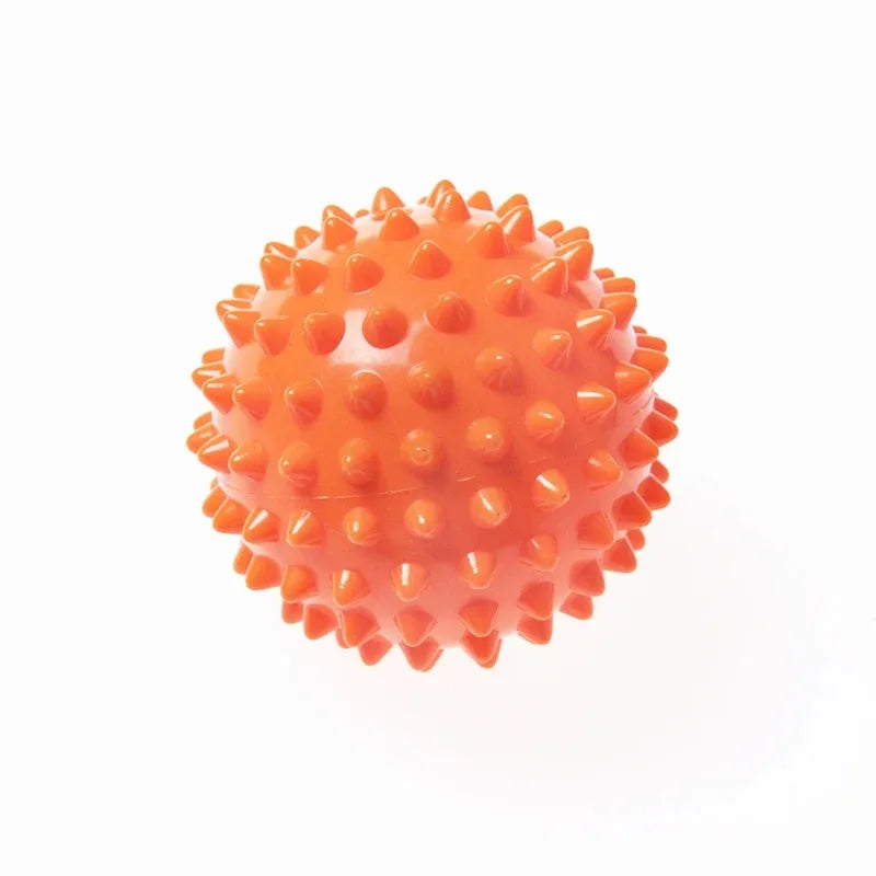 7Cm Fitness Physiotherapy PVC Ball Hard Spiked Massage Ball Relieve Plantar Fasciitis Portable Equipment Body Building Sports