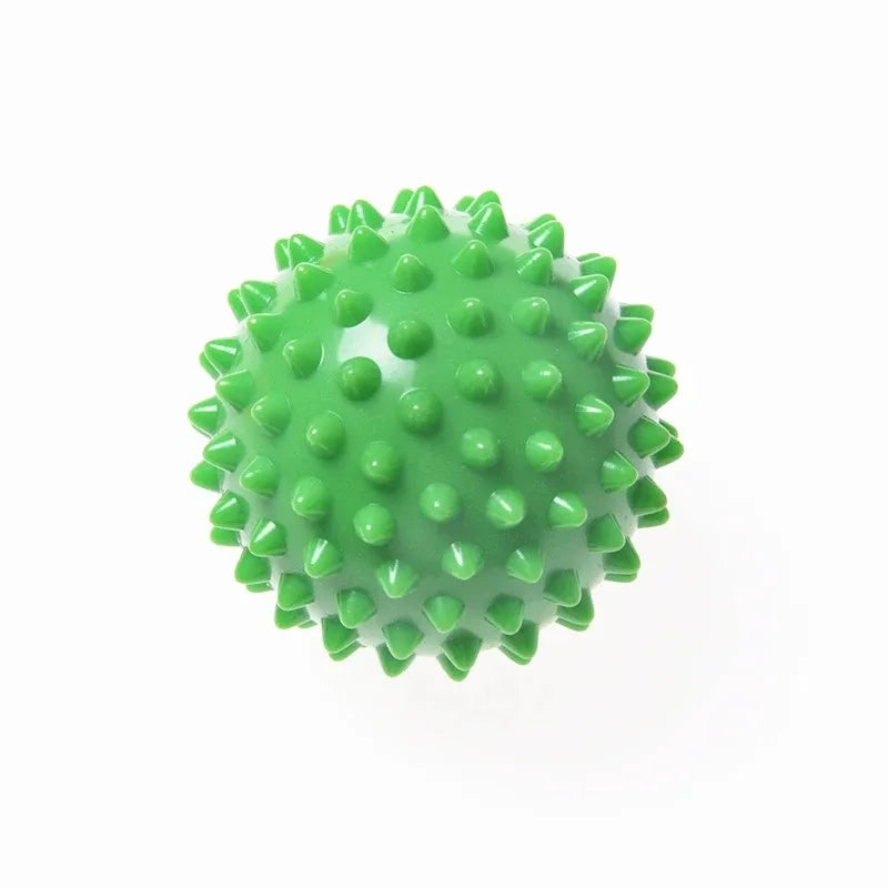 7Cm Fitness Physiotherapy PVC Ball Hard Spiked Massage Ball Relieve Plantar Fasciitis Portable Equipment Body Building Sports