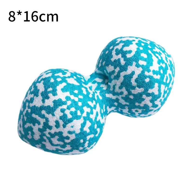 Fitness Ball High Density EPP Peanut Massage Ball Lightweight Back/Neck/Foot Mobility Ball Deep Tissue Myofascial Release